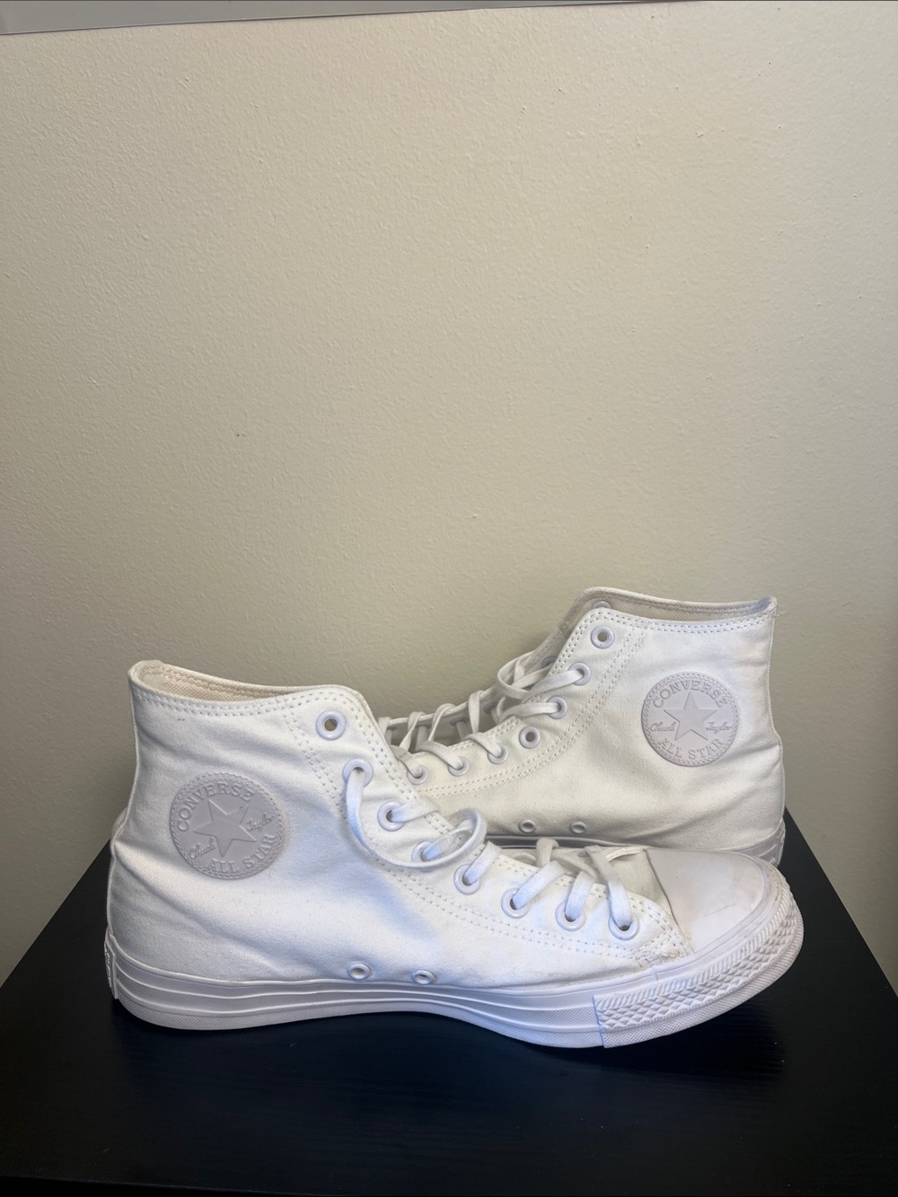 Converse White High Top Sneakers